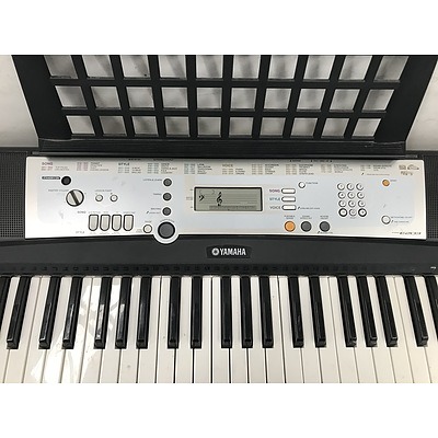 Yamaha PSR E203 Digital Piano with over 300 Customisable Styles and Tones