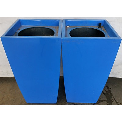 Indoor Planter Boxes - Lot of Two