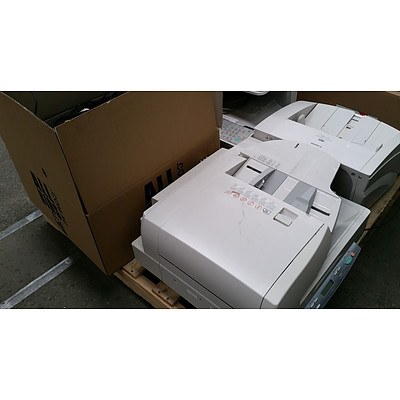 Bulk Lot of Assorted IT & Office Equipment - Document Scanners, Keyboards & Assorted Cables