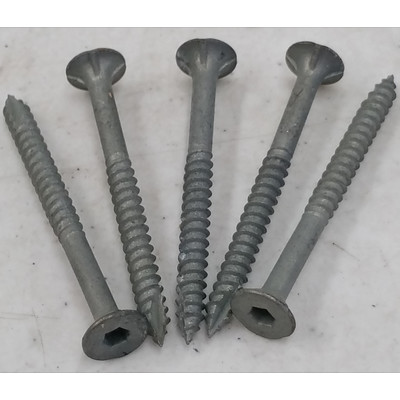 75mm Hex Head Galvanised Screws - 18kg - New