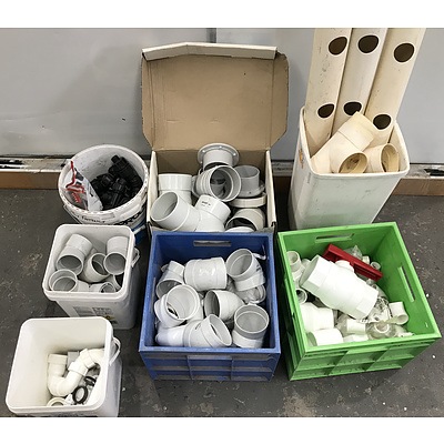 Various PVC Pipes and Fittings