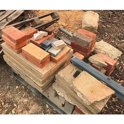 Lot 140 - Assorted Pallets of Cement Bricks