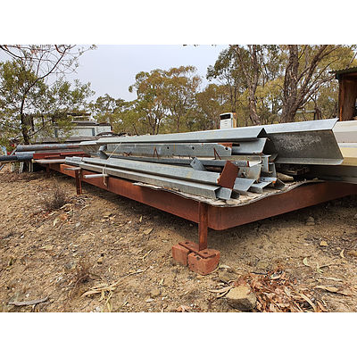 Lot 159 - Large Steel Platform with Entire Contents