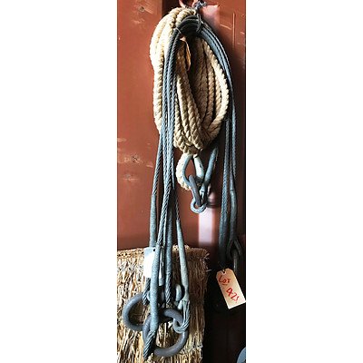 Lot 37 - Antique Rigging Wire & Rope