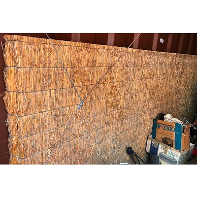 Lot 63 - Straw Panels - Lot of 2