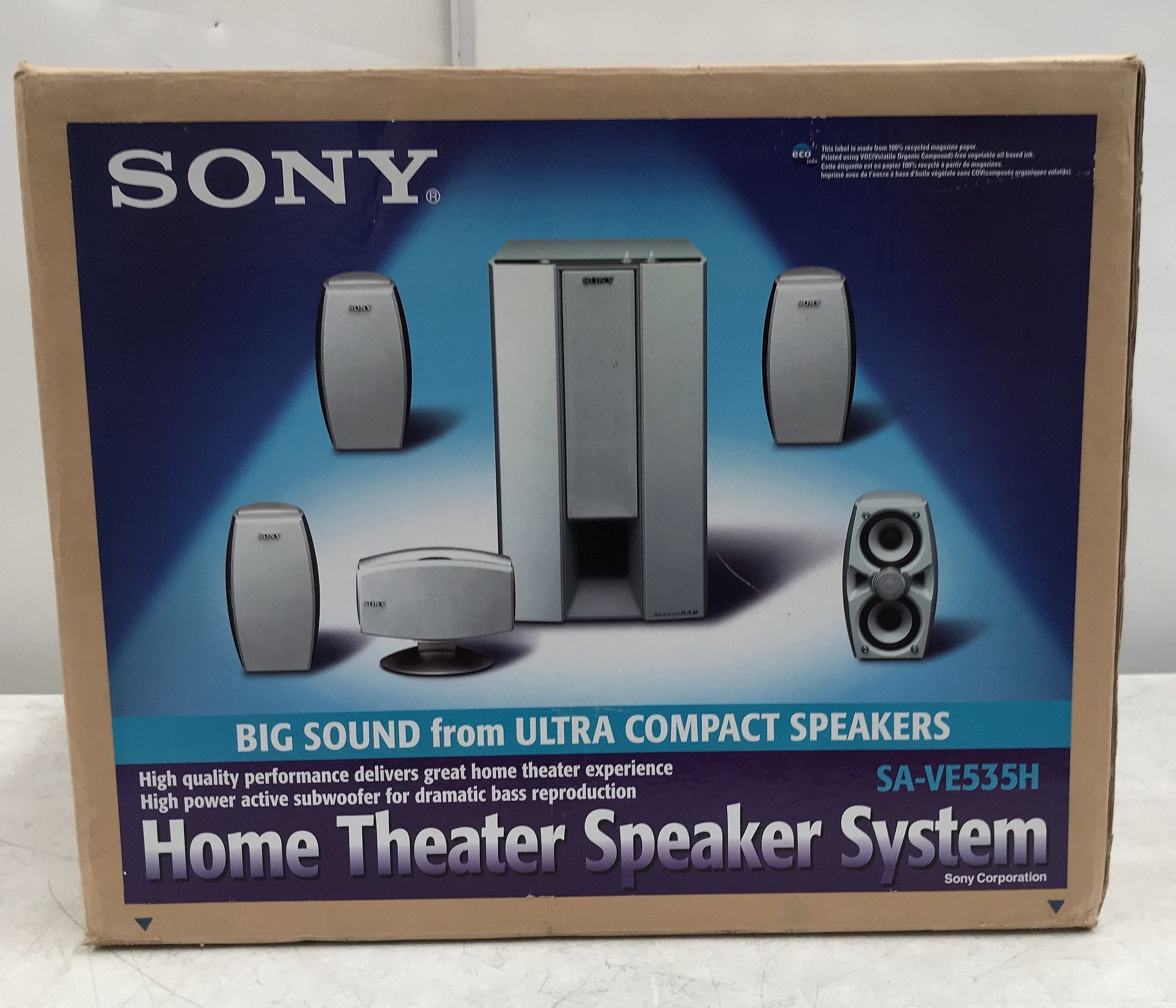 Sony Home Theater Speaker System Lot 1120422 ALLBIDS