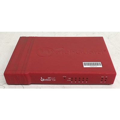 WatchGuard Firebox T30 Network Security Appliance