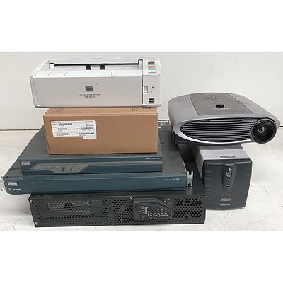 Box of Assorted IT Equipment