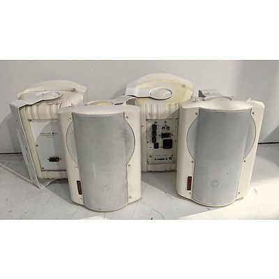 Altronic C0929 Mountable Speakers - Lot of Four