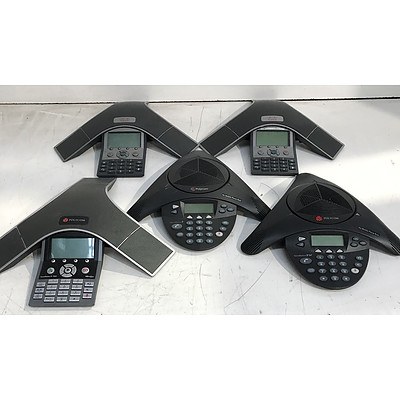 Polycom and Cisco Teleconferencing Stations - Lot of 20