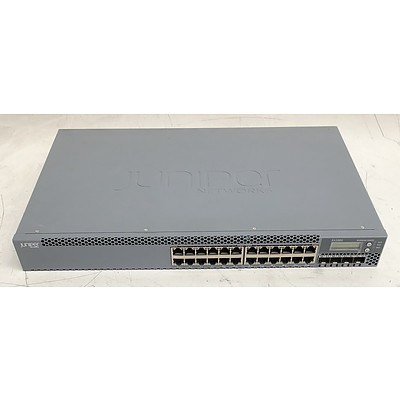 Juniper Networks (EX3300-24T) EX3300 24-Port Gigabit Managed Switch