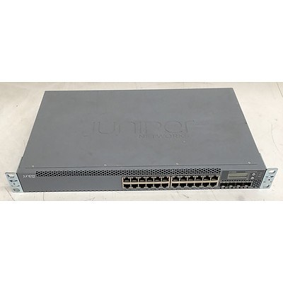 Juniper Networks (EX3300-24T) EX3300 24-Port Gigabit Managed Switch