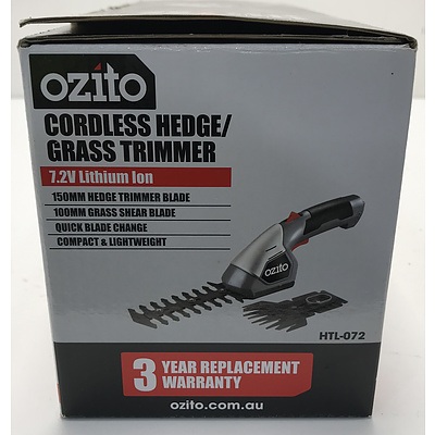 Ozito Cordless Hedge Trimmer