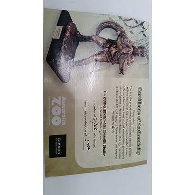 Limited Edition Steve Irwin Bronze Figurine