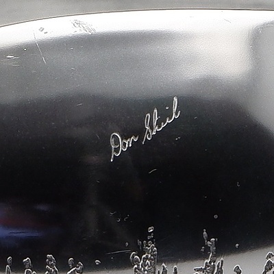 Don Sheil Wrought Aluminium Punch Bowl