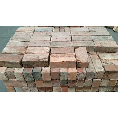 Canberra Clay Bricks - Lot of Approximately 250