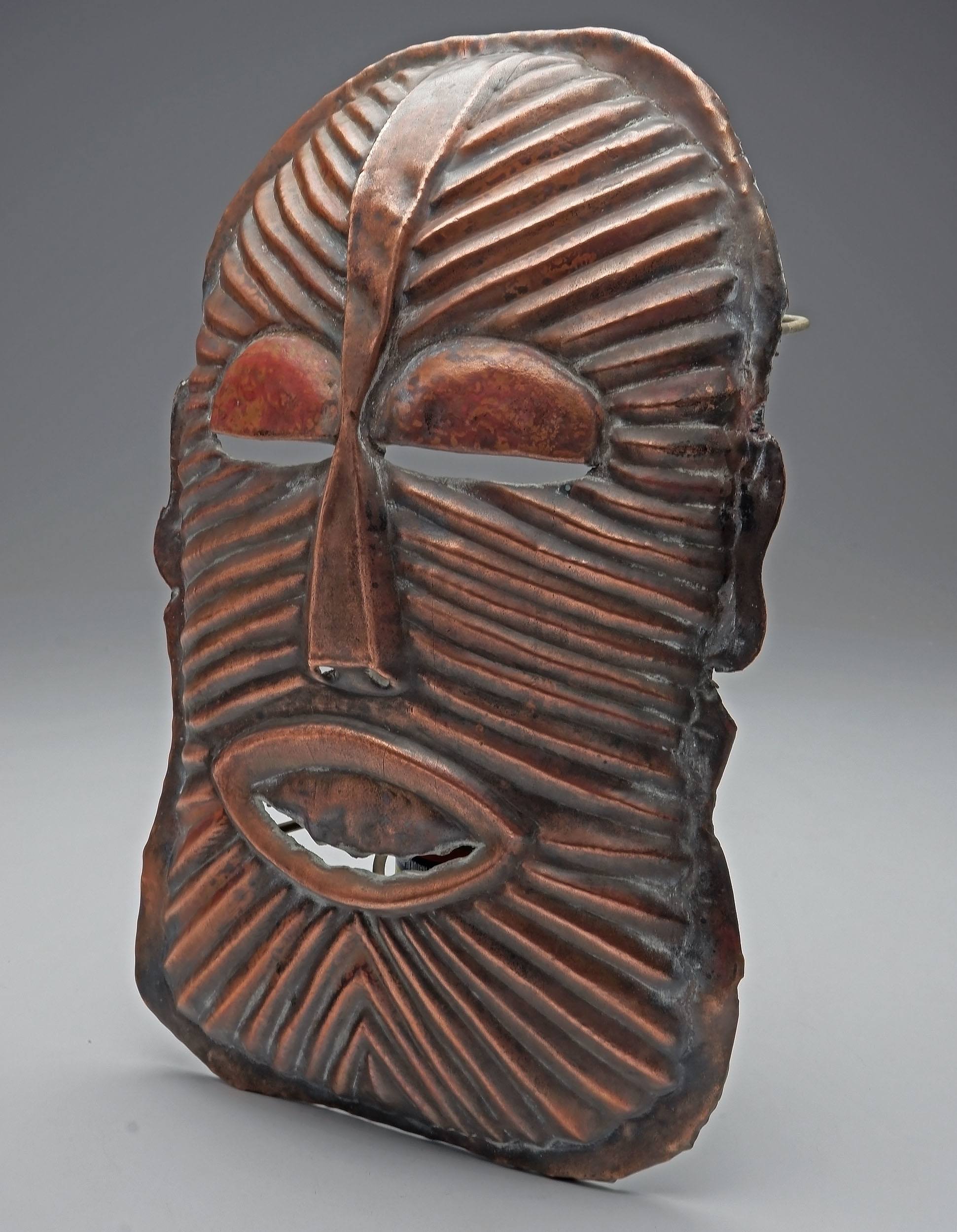 Copper Mask, Chokwe Tribe, Eastern Lot 1100523 ALLBIDS