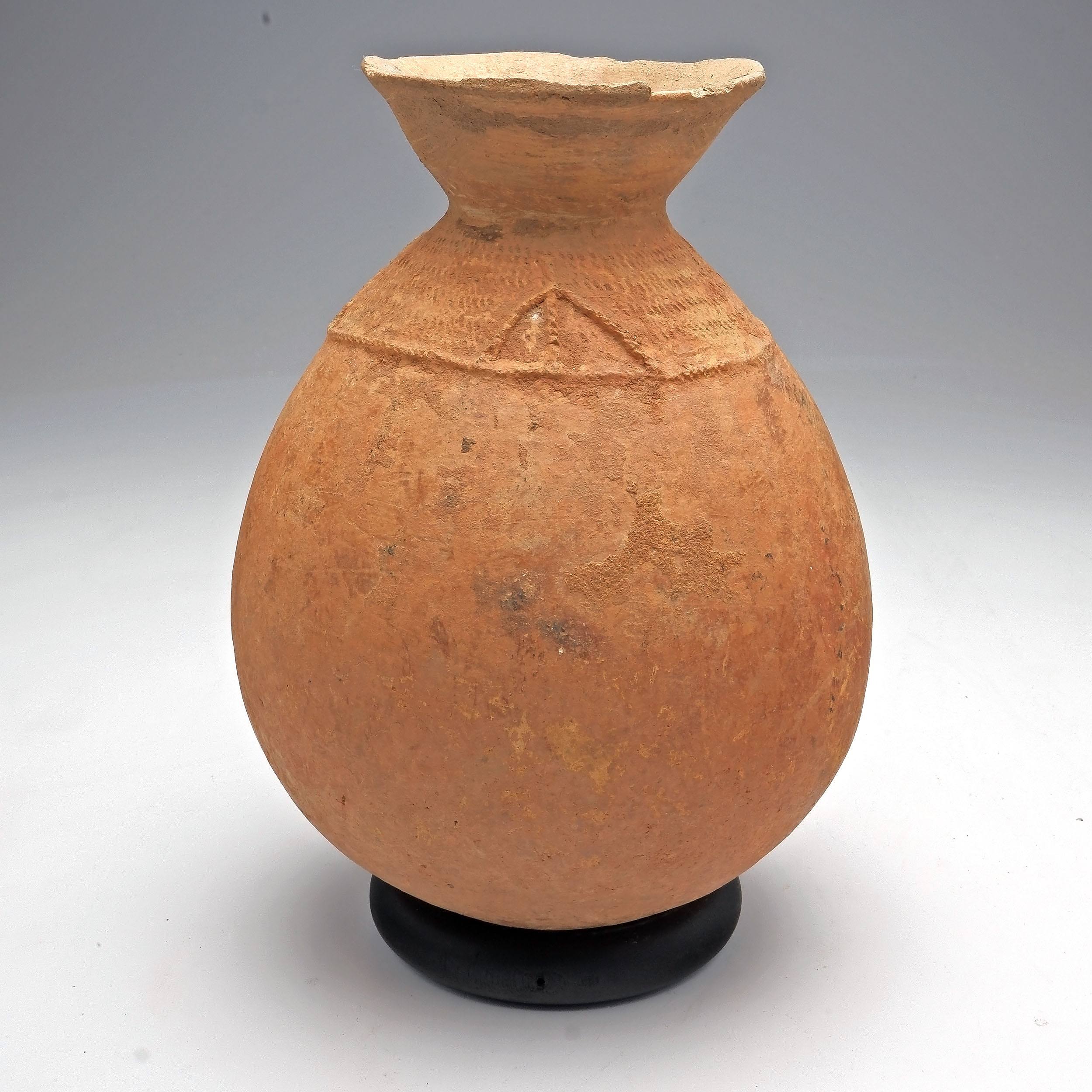 'Ceramic Pot, Fulani/Tuareg Tribe, Goundam Region Mali'
