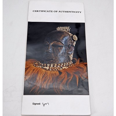 Kete Mask, Kuba People, South East Democratic Republic of Congo, Ex Vittorino Meneghelli Collection