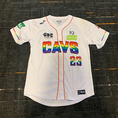 2020 Cavs Pride Night Jersey - Game worn by #23 Steve Kent
