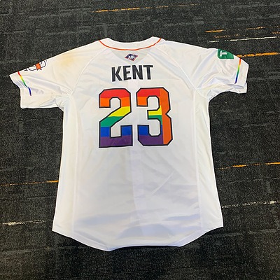 2020 Cavs Pride Night Jersey - Game worn by #23 Steve Kent