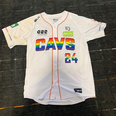 2020 Cavs Pride Night Jersey - Game worn by #24 Zach Wilson