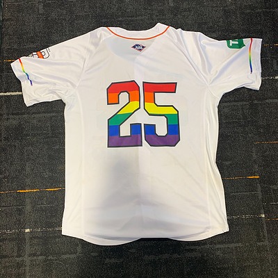 2020 Cavs Pride Night Jersey - Game worn by #25 Robbie Podorsky