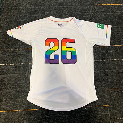 2020 Cavs Pride Night Jersey - Game worn by #26 Akeel Morris