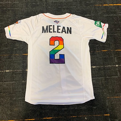 2020 Cavs Pride Night Jersey - Game worn by #2 Kelvin Melean