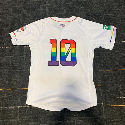 2020 Cavs Pride Night Jersey - Game worn by #10 Chuckie Robinson