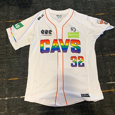 2020 Cavs Pride Night Jersey - Game worn by #32 James Mulry