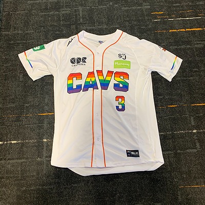 2020 Cavs Pride Night Jersey - Game worn by #3 Shingo Hirata