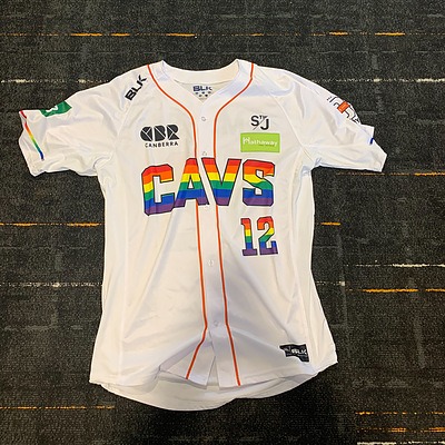 2020 Cavs Pride Night Jersey - Game worn by #12 Lee Mills