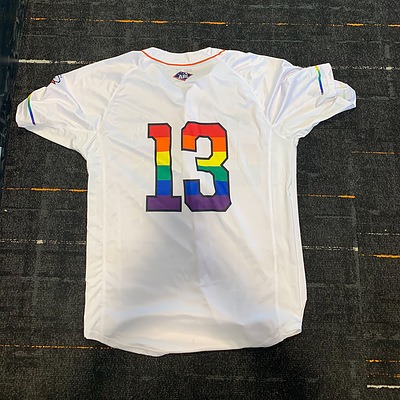 2020 Cavs Pride Night Jersey - Game worn by #13 Jack Middleton