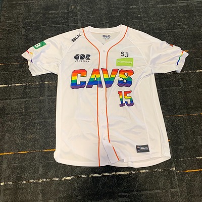 2020 Cavs Pride Night Jersey - Game worn by #15 JJ Hoover