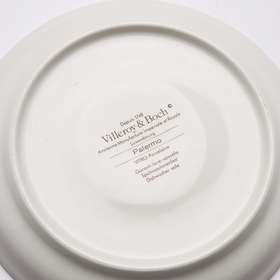 Six Villeroy and Boch Palermo Soup Bowl Pairs