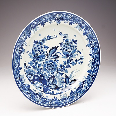 Dutch Delft Blue and White Dish