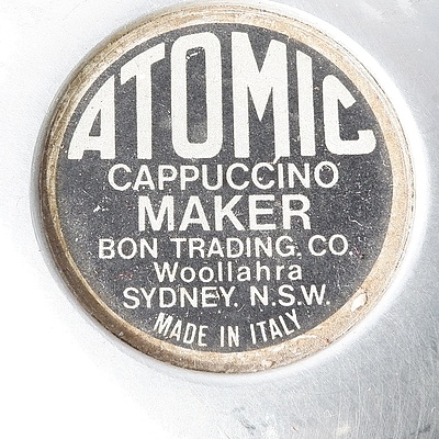 Atomic Cappuccino Machine Retailed by Bon Trading Company