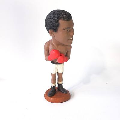 Muhammad Ali Boxing Statue