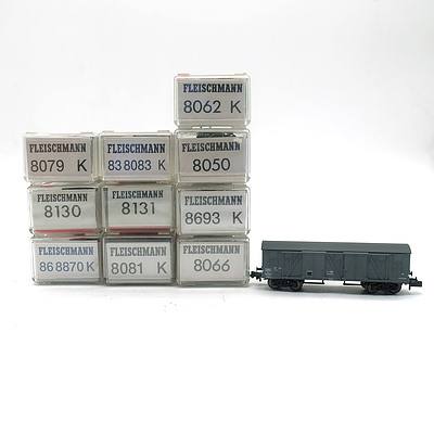 11 Fleischmann Model Carriages One without Box