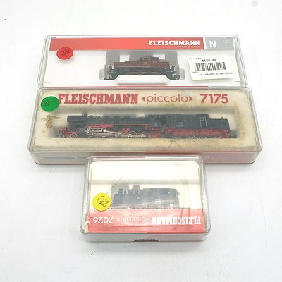 Three Fleischmann Locomotives