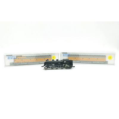 Two Boxed Kato Locomotive and Carriage N Scale EMD E9B, E9A, and Locomotive (Total  RRP $235+)