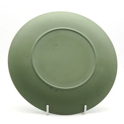 Wedgwood Green Jasperware Plate