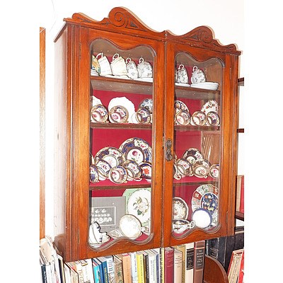 Antique Kauri Pine Bookcase Top