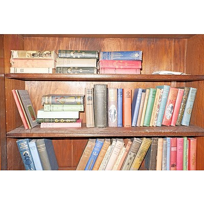Five Shelves of Early Books, Including Children Books Etc 