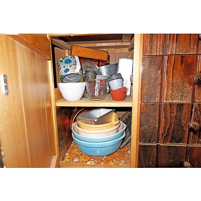 Contents of Kitchen, Vast Array of Bric a Brac and Kitchen Ware 