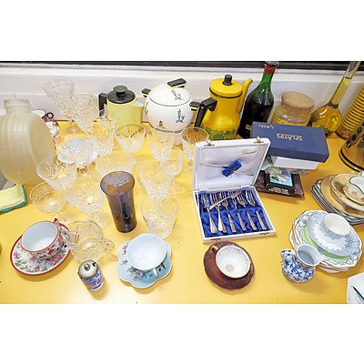 Contents of Kitchen, Vast Array of Bric a Brac and Kitchen Ware 