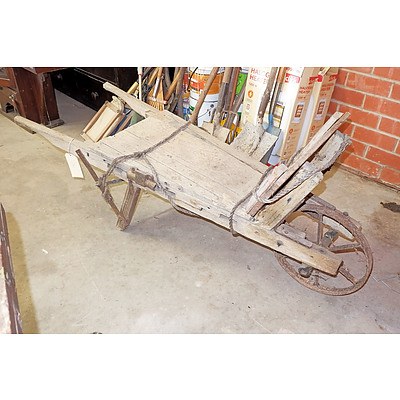 Antique Wheelbarrow