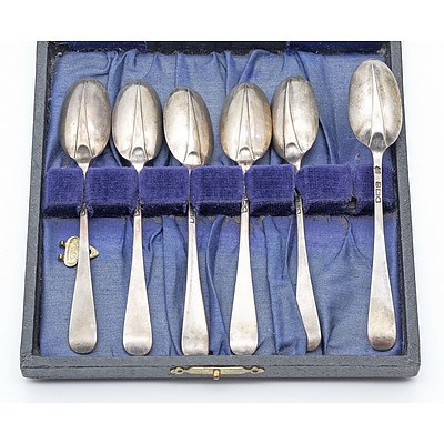 Late Victorian Sterling Silver Teaspoons, London, Goldsmiths & Silversmiths Co, 1898