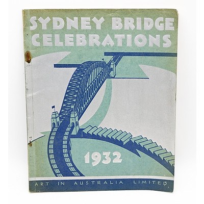 Art in Australia Sydney Bridge Celebrations, 1932